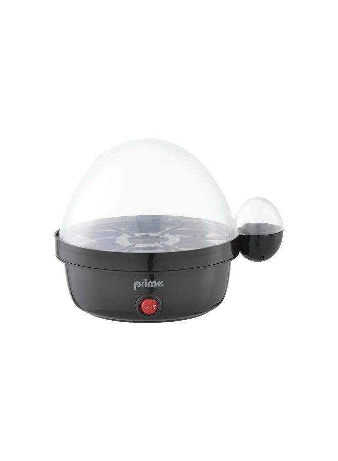 Prime طباخ بيض 350 واط، سعة 7 بيضات، تشغيل بلمسة واحدة، غطاء قابل للإزالة
