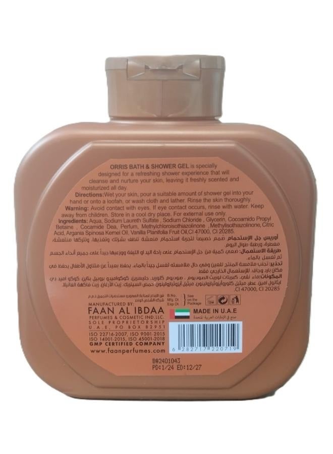 أوريس جل الاستحمام بالفانيليا وزيت الأرجان 800 مل - Image 2