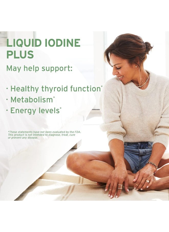 Life-flo Iodine Plus Drops | 150 Mcg Iodine Per Serving | Healthy Thyroid, Energy & Metabolism Support | Formulated For High Absorption | 2 Fl Oz  - Image 3