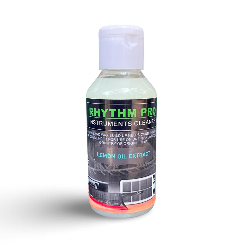 RHYTHM PRO Shine Cleaner for Instruments- Guitars, keyboards, digital pianos, workstations, synthesizers and consoles - Image 1