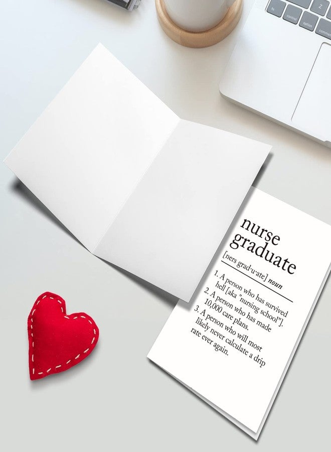 Ogeby Nurse Graduate Definition Card Gifts, Funny RN Graduation Greeting Card, Nursing Graduation Gifts for Women - Image 5