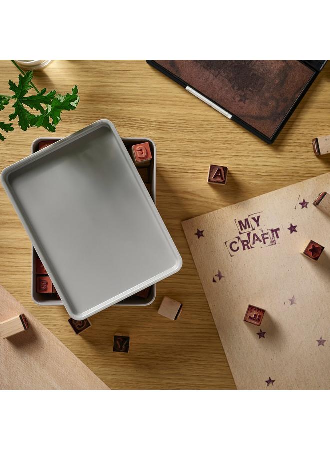 Zaboon Lid, Light Grey, 13X18 Cm - Image 2