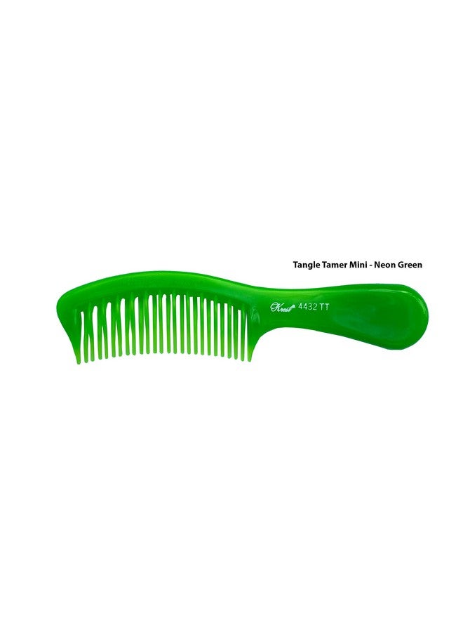 Krest Teal Tangle Tamer Curved Tooth Comb