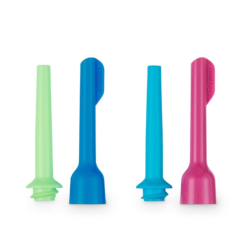 كونتيجو كوب كونتيجو للأطفال مانع للانسكاب مع شفاطة، 14 أونصة، عبوة من قطعتين - Image 3