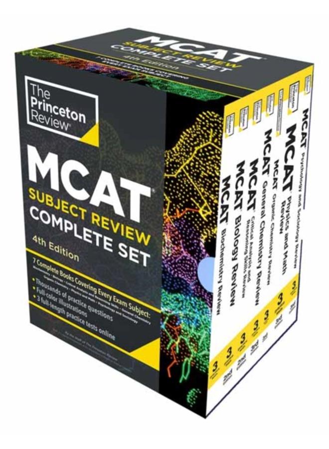 Princeton Review MCAT Subject Review Complete Box Set, 4th Edition 