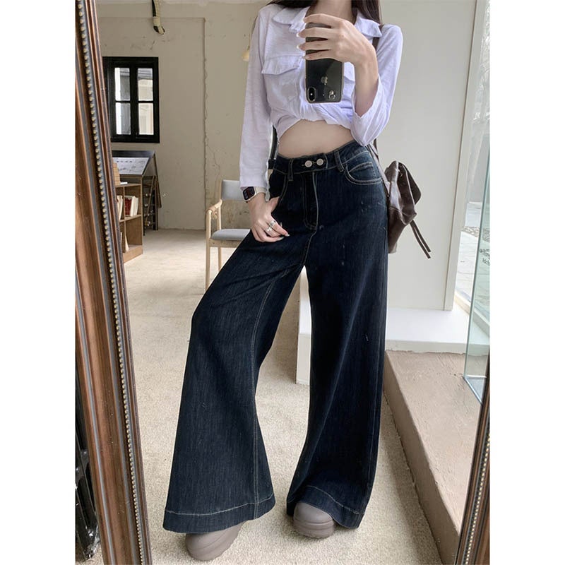 Unisex Casual Daily Denim Jeans - Image 4