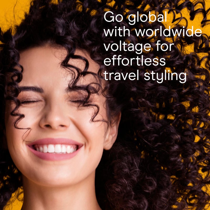 Conair Double Ceramic Â¾-Inch Curling Iron, Â¾-Inch Barrel Creates Tight Curls, Hair Curler for Use on Short, Medium, & Long Hair, White/Rose Gold - Image 5