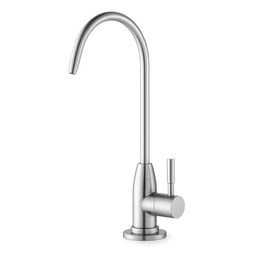 Shapure Premium 304 Grade Steel Faucet for RO Water Purifier | 100% Lead-Free | Enhance Your Water Filtration Experience (Faucet SS304) - Image 1