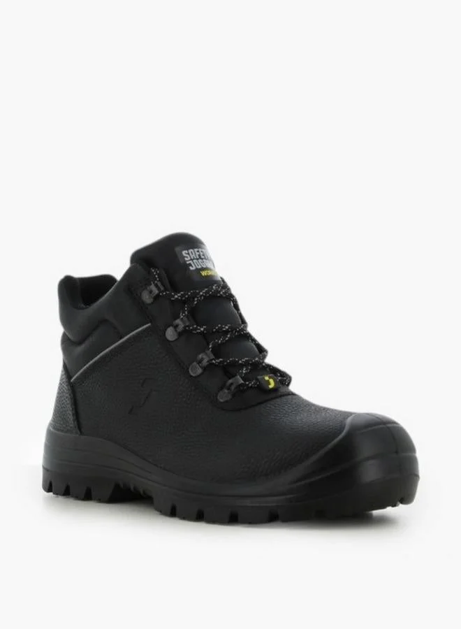 اس جي Men High Safety Leather Boots