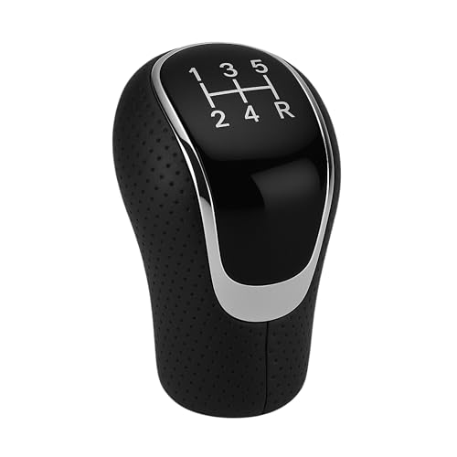 Medirich Lifesciences Sukichi ® Car Gear Knob Stylish | Universal Car Gear Shift Knob | Manual Transmission Gear Shifter | Car Interior Accessories | Anti Slip Gear Lever Knob | (Five Speed Dotted, Black) - Image 2