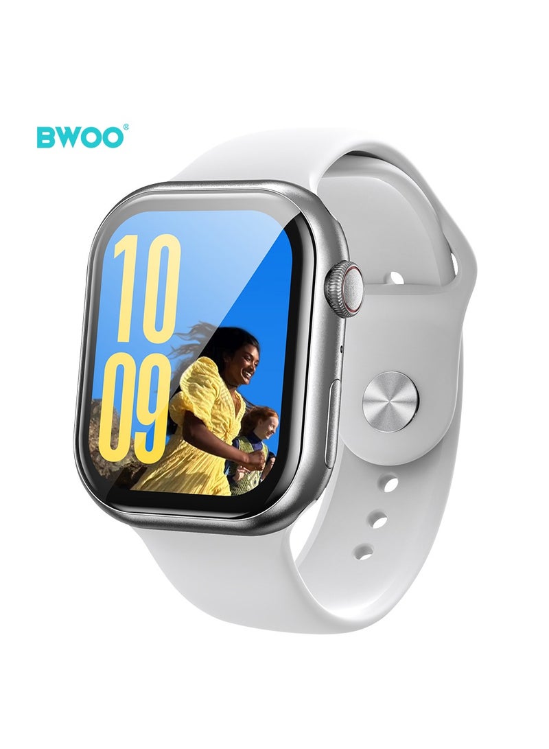 Bwoo Wa06 Smart Watch Silver - Image 1
