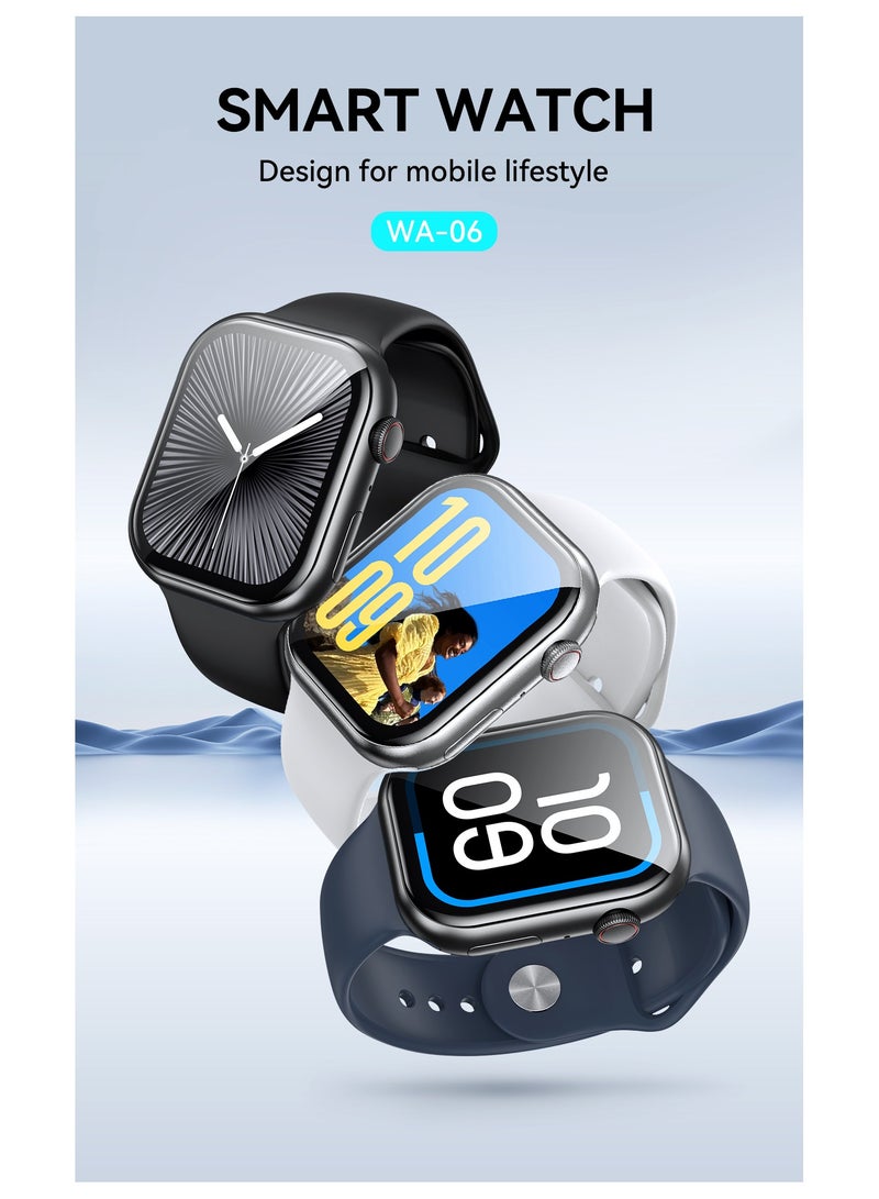 Bwoo Wa06 Smart Watch Silver - Image 2