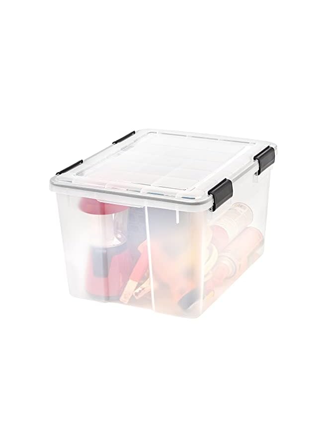 Zaboon Usa Ucb-Sd 46 Quart Weathertight Storage Box Qt Clear - Image 2