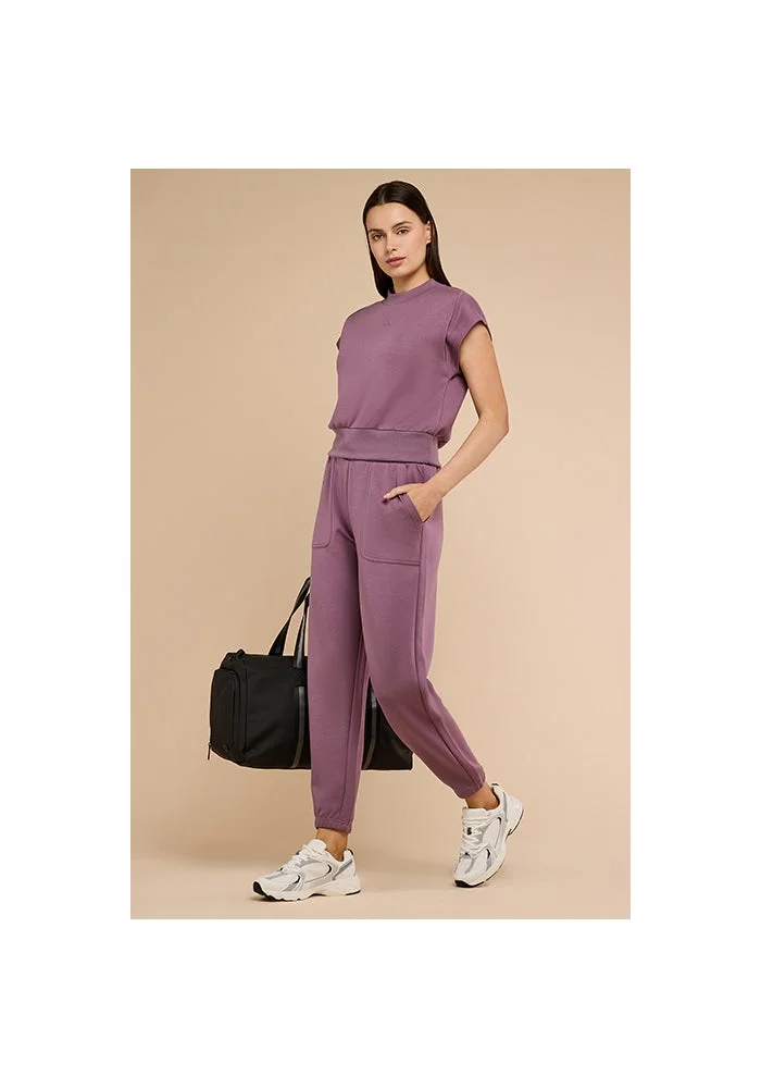 أر أند بي Solid Joggers with Drawstring Waist