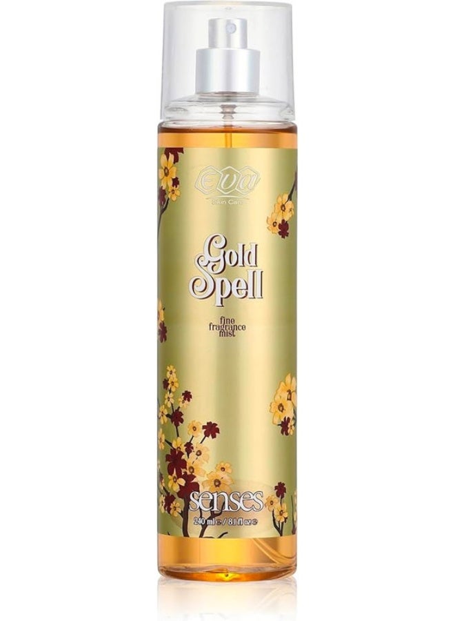 Eva Skin Care Senses Fine Fragrances Mist - Gold Spell 240 ml - Image 1