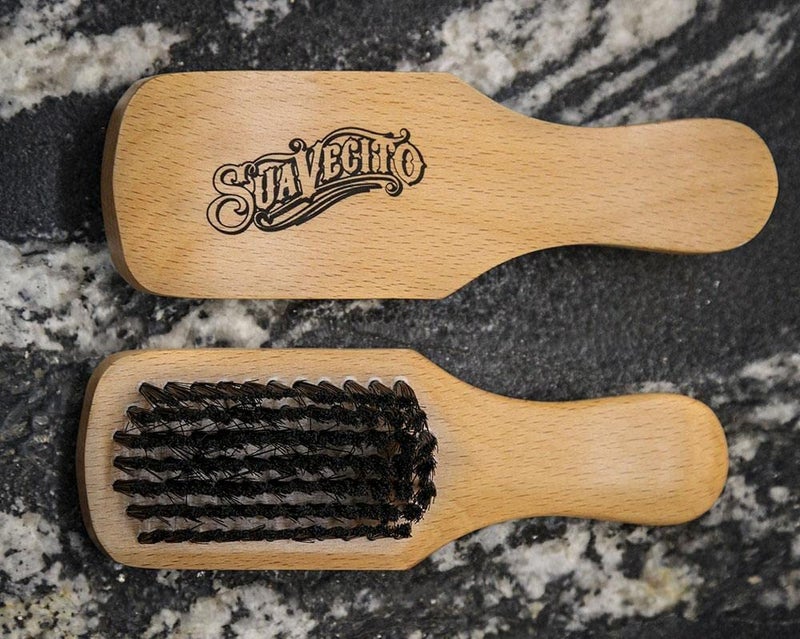 Suavecito Barber Brush Wood Handle Hair Cutting Cleaning Fade Barbershop - Image 5
