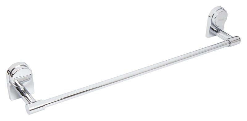 Vantage VCN-3015 100% Brass Towel Rail Chrome Finish Wall Mounted Washroom Rod Bathroom Hanger Kitchen Stand Modern Rack For Seamless & Luxurious Decor 600mm, 24” - Image 2