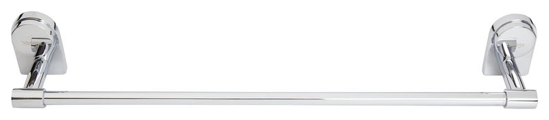 Vantage VCN-3015 100% Brass Towel Rail Chrome Finish Wall Mounted Washroom Rod Bathroom Hanger Kitchen Stand Modern Rack For Seamless & Luxurious Decor 600mm, 24” - Image 1