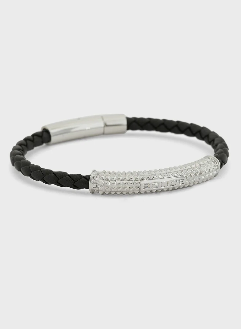 POLICE Hardware Braided Bracelet