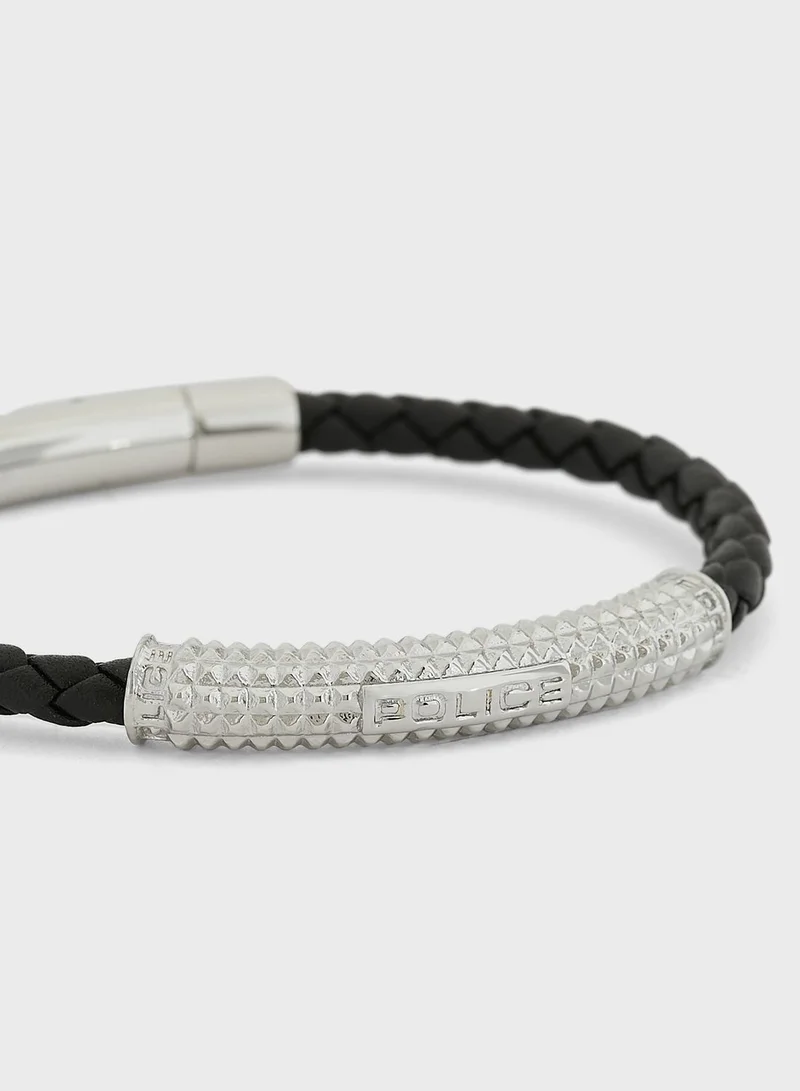 POLICE Hardware Braided Bracelet
