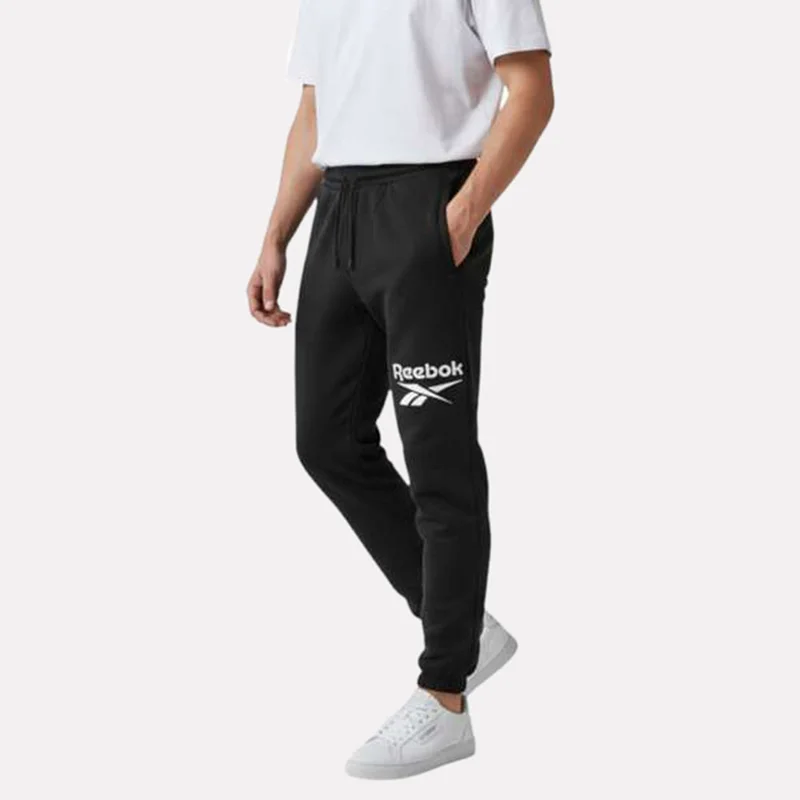 Reebok Marco Elastic Waistband Men's Trousers - Black