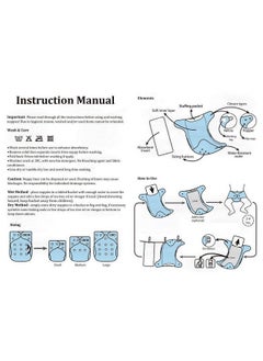 Chinmay Kids Reusable Baby Washable Cloth Diaper Nappies With Inserts Wet Free For Babies Of Ages 0 To 2 Years (Blue Blue) (Assorted Colours)  - Image 5