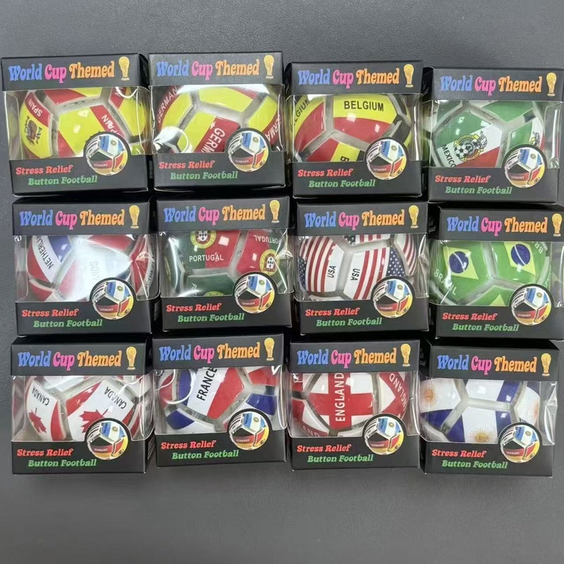 2026 World Cup Football Toy Stress Relief Keychain with LED Light - Image 4