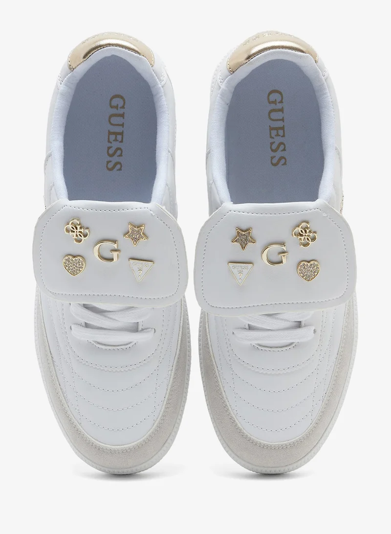 GUESS Lace Up Low Top Sneakers
