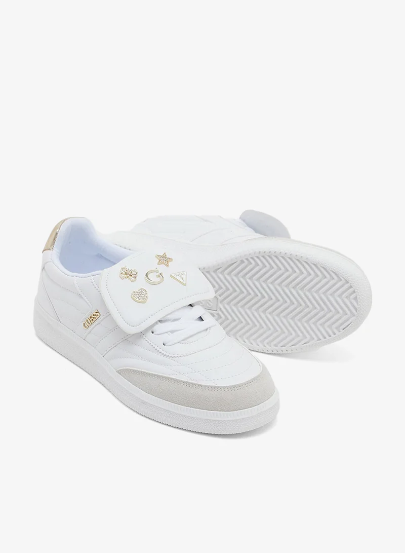 GUESS Lace Up Low Top Sneakers