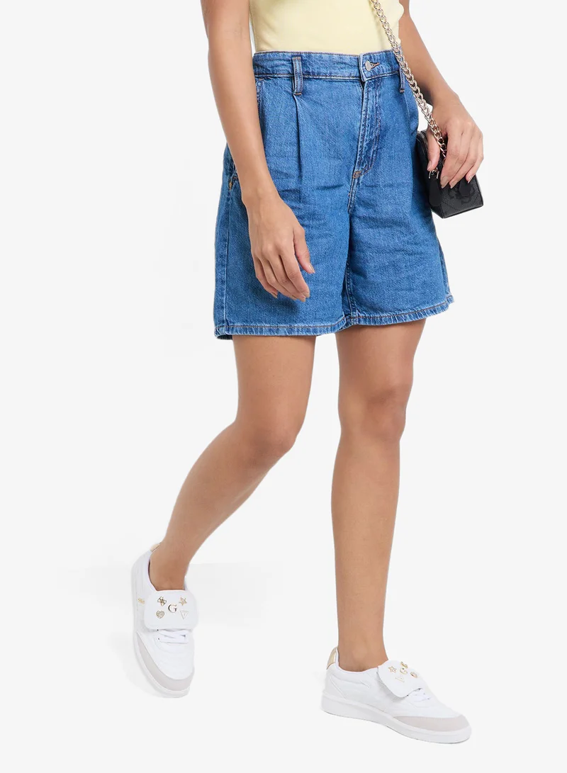 GUESS Lace Up Low Top Sneakers