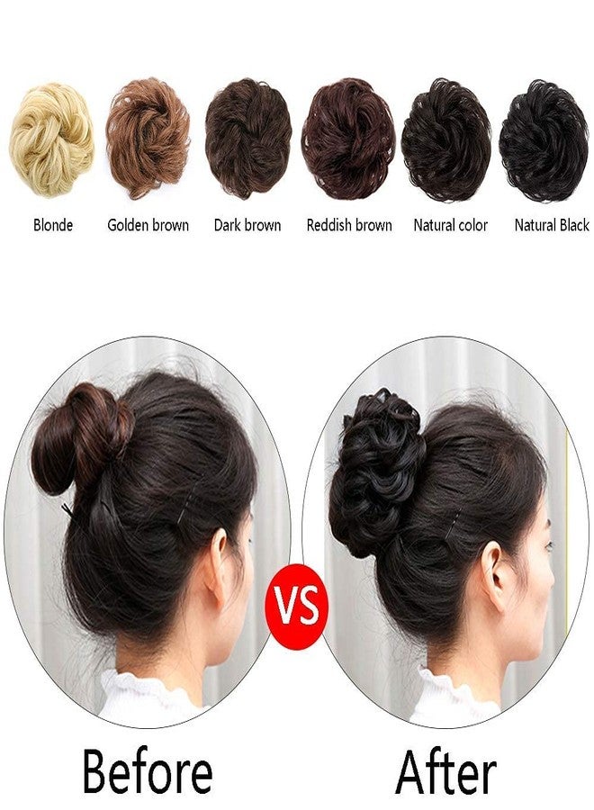 BeatStock 1 PCS Womens Hair Bun in Black color - Image 4