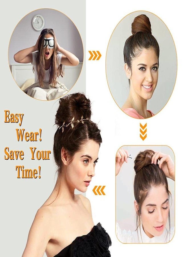 BeatStock 1 PCS Womens Hair Bun in Black color - Image 5