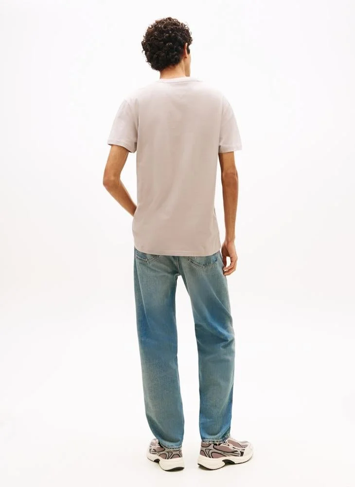 TOMMY JEANS  Graphic Crew Neck Jersey T-Shirt for Men | Best Price UAE