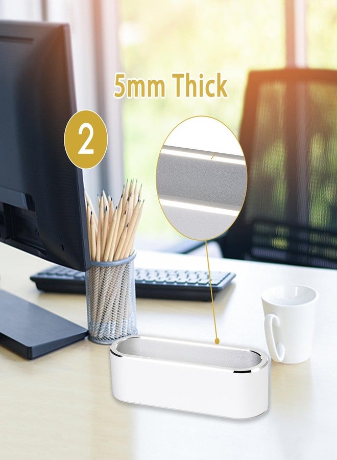 Leicraft Aluminum Business Card Holder Display Office Business Card Stand Name Card Display Organizer for Desk - Image 4