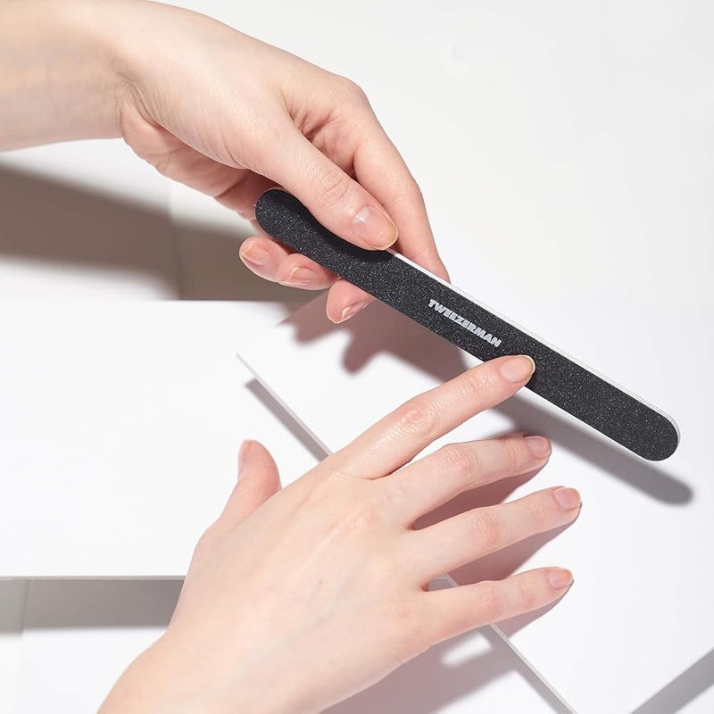 تويزرمان مجموعة من 3 ملفات زجاجية متخصصة لتنعيم الأظافر من تريزرمان (Tweezerman Professional Nail Files). - Image 2