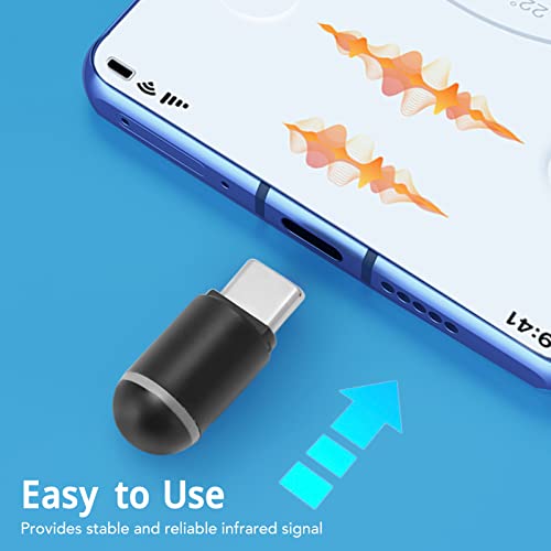 Goshyda Smartphone IR Remote Control, Universal USB C Infrared Control for Android Phone, All in One Controller for Air Conditiooner, TV, DVD, STB - Image 4