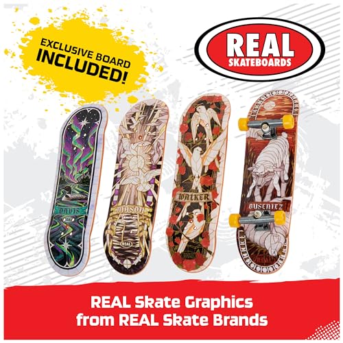TECH DECK, Ultra DLX Fingerboard 4-Pack, Real Skateboards, Collectible and Customizable Mini Skateboards, Kids Toys for Ages 6 and up - Image 2