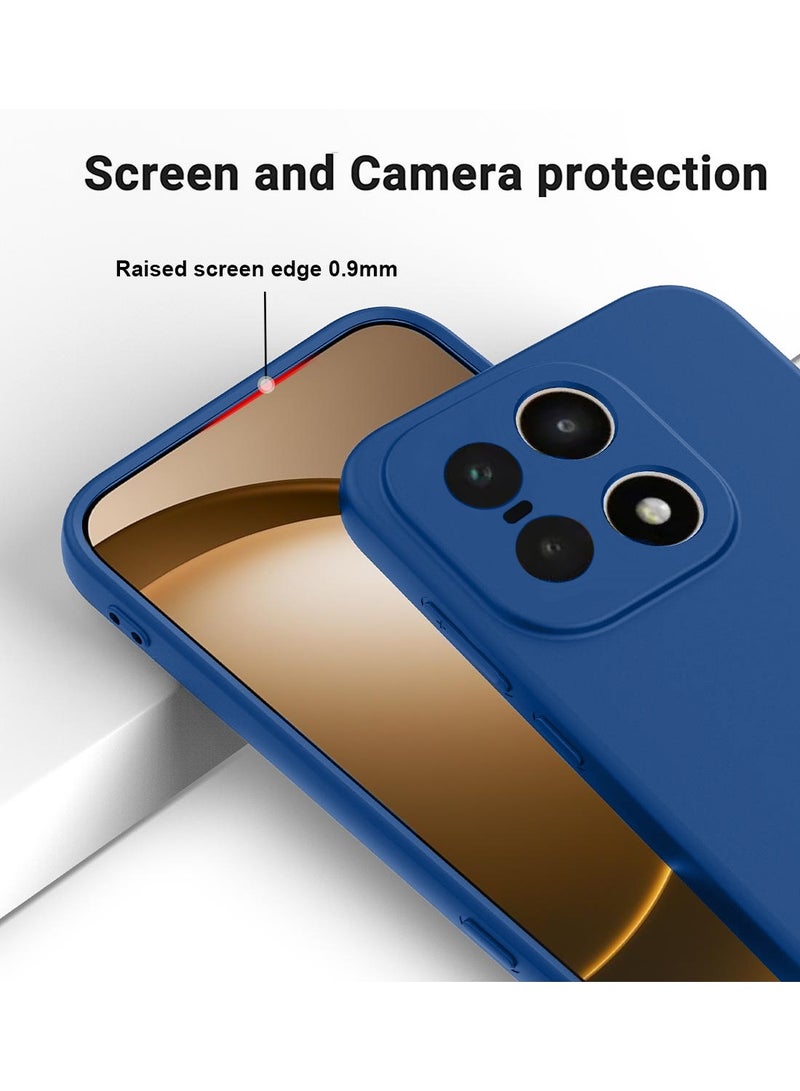 دبليو تيك غطاء حماية من السيليكون السائل الناعم لهاتف OnePlus 15 5G 2025 (MCRPSN) - أزرق بحري - Image 2