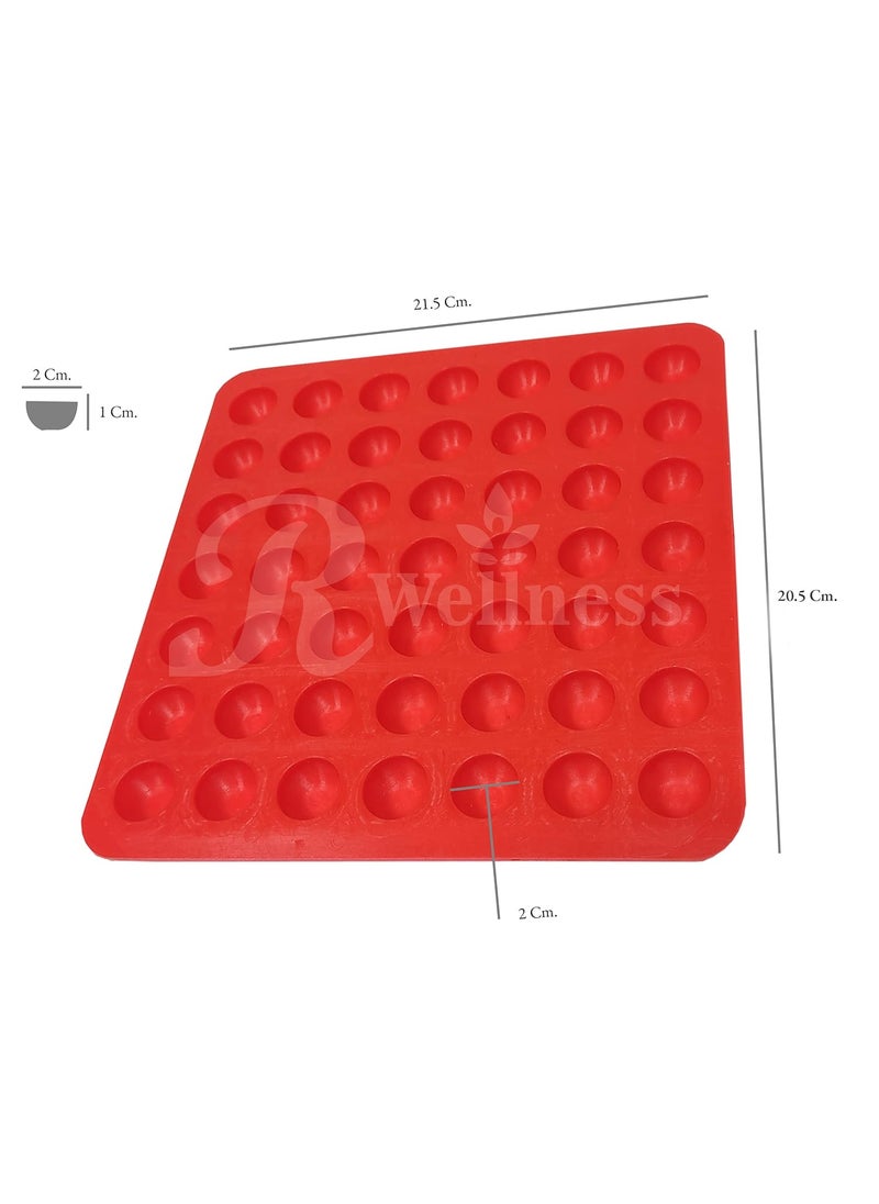 R Wellness - R Wellness Ghee Diya Making Mould Silicon - Image 1