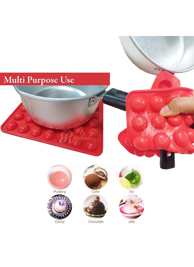 R Wellness - R Wellness Ghee Diya Making Mould Silicon - Image 1