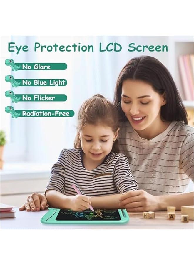 LCD Writing TabletChildren's Writing Board 10 InchDrawing PadDoodle Board with Erase Lock Function & Colorful ScreenToys Drawing Tablet (Crocodile) - Image 2