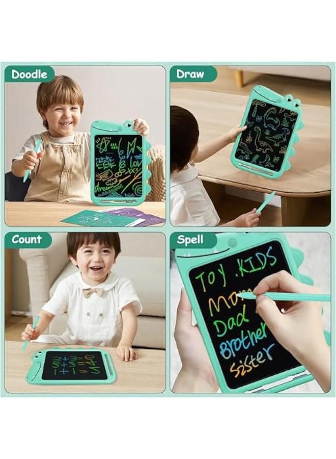 LCD Writing TabletChildren's Writing Board 10 InchDrawing PadDoodle Board with Erase Lock Function & Colorful ScreenToys Drawing Tablet (Crocodile) - Image 3