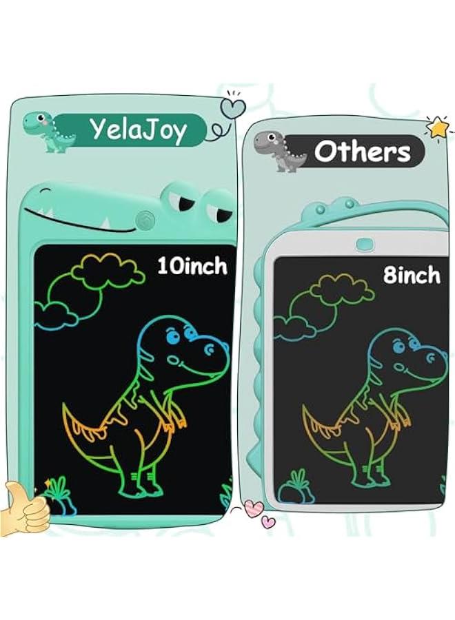 LCD Writing TabletChildren's Writing Board 10 InchDrawing PadDoodle Board with Erase Lock Function & Colorful ScreenToys Drawing Tablet (Crocodile) - Image 5