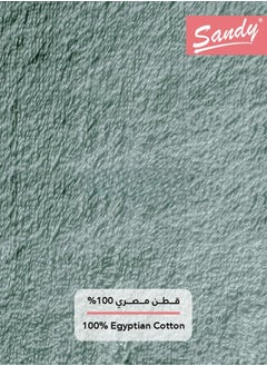 Sandy Sandy Bath Towel Premium Hotel Quality 100% Cotton Made in Egypt, Soft Quick Drying and Highly Absorbent (70x140 cm) - Pistachio  - Image 5