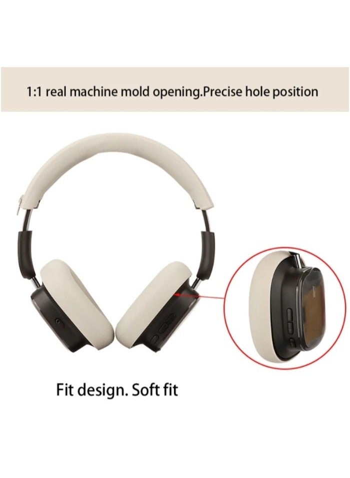 1 Pair Replacement Headphone Silicone Earphone Cushion Earpads for Baseus Bowie H1i-Black  - Image 5