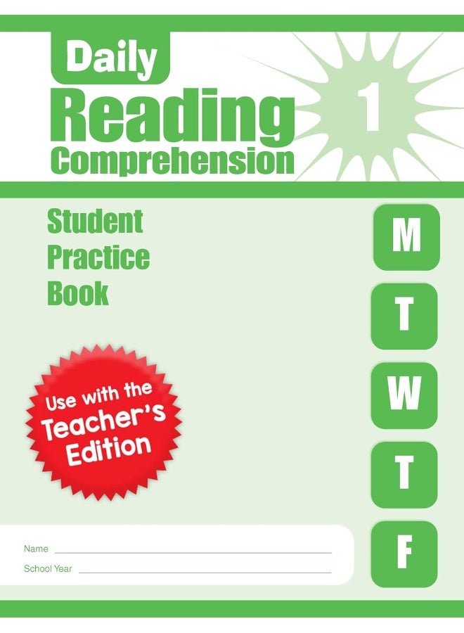 Daily Reading Comprehension, Grade 1 Student Edition Workbook  - Image 1
