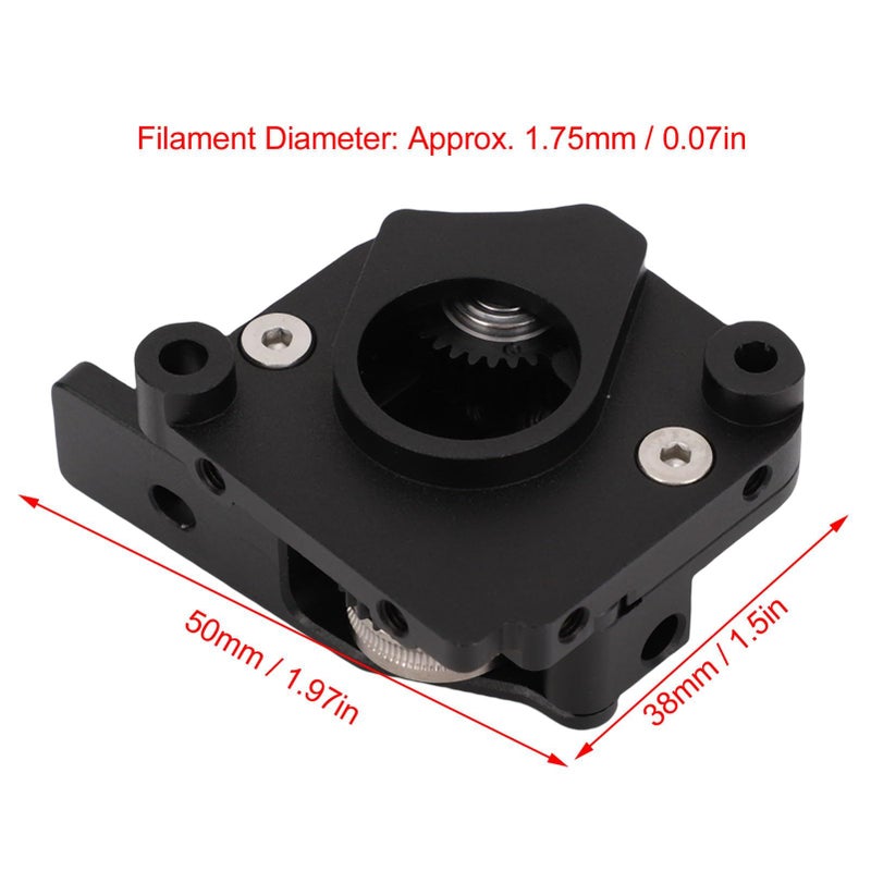 Dual Gear Direct Drive Extruder Kit For 3D Printer 6.25 1 Transmission Ratio Metal All-Metal Extruder - Image 3