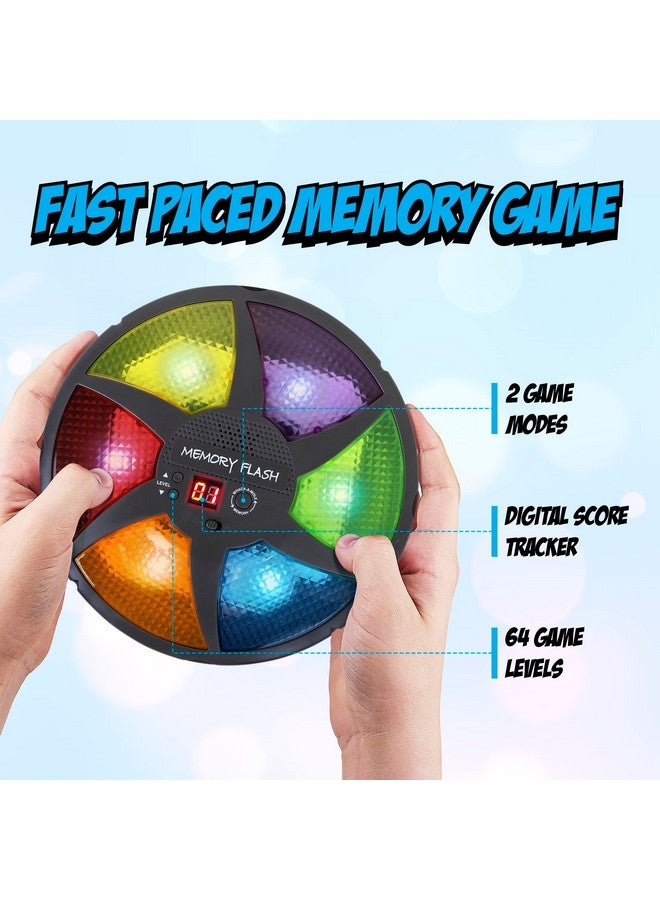 Point Games Handheld Memory Game, Kids Electronic Games, Sequence Fun for Kids with Lights & Sounds, Brain Challenge for Boys & Girls Ages 8+ - Image 3