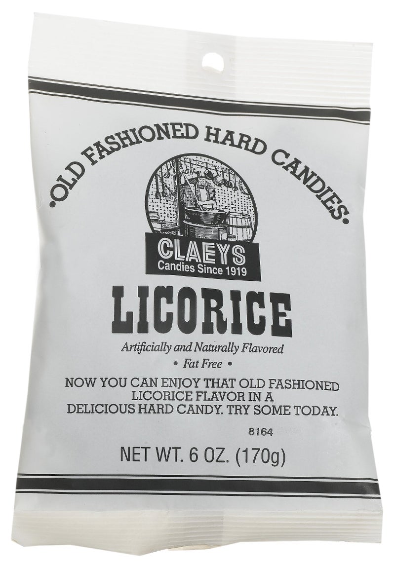 Claeys Old Fashioned Hard Candy Licorice 6 oz - Image 3