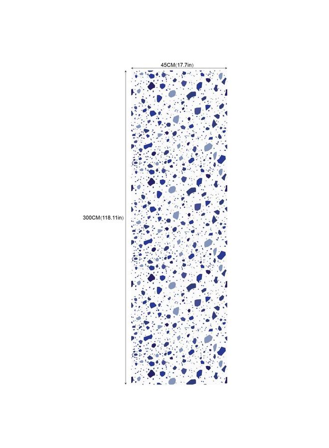 Bluejw Watercolor Flower Terrazzo Cross Border Hot Selling Self-adhesive Wallpaper Transformation Removable Wall Sticker RW041-053 - Image 1